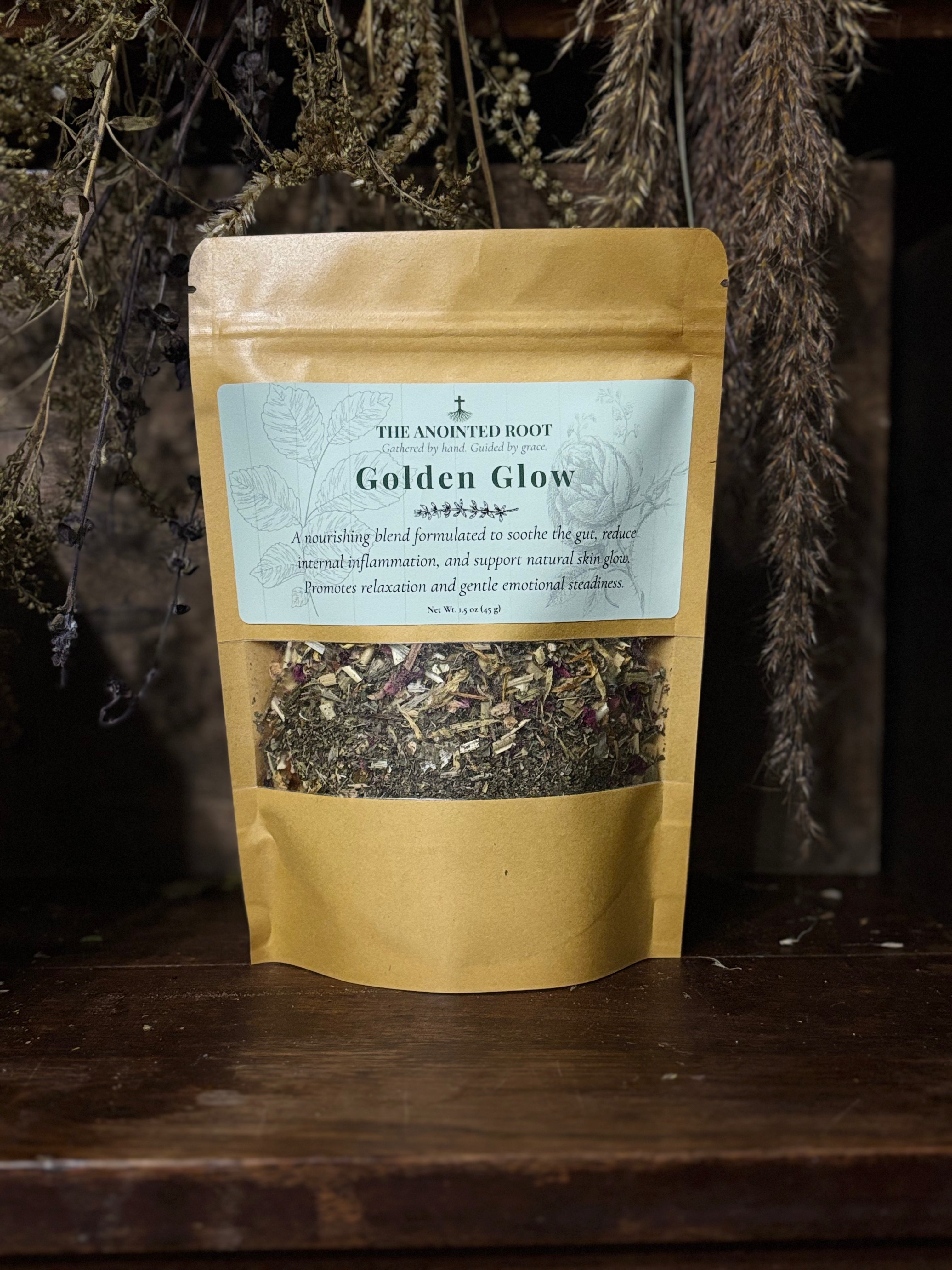 Golden Glow Herbal Tea