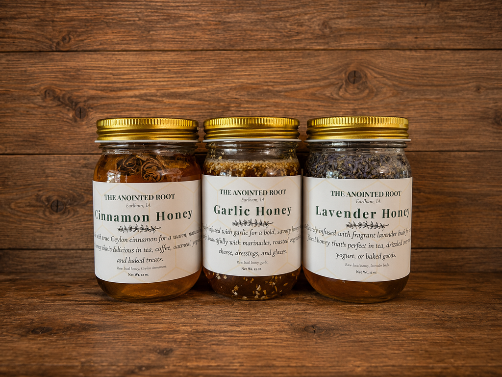 Infused Raw Honey