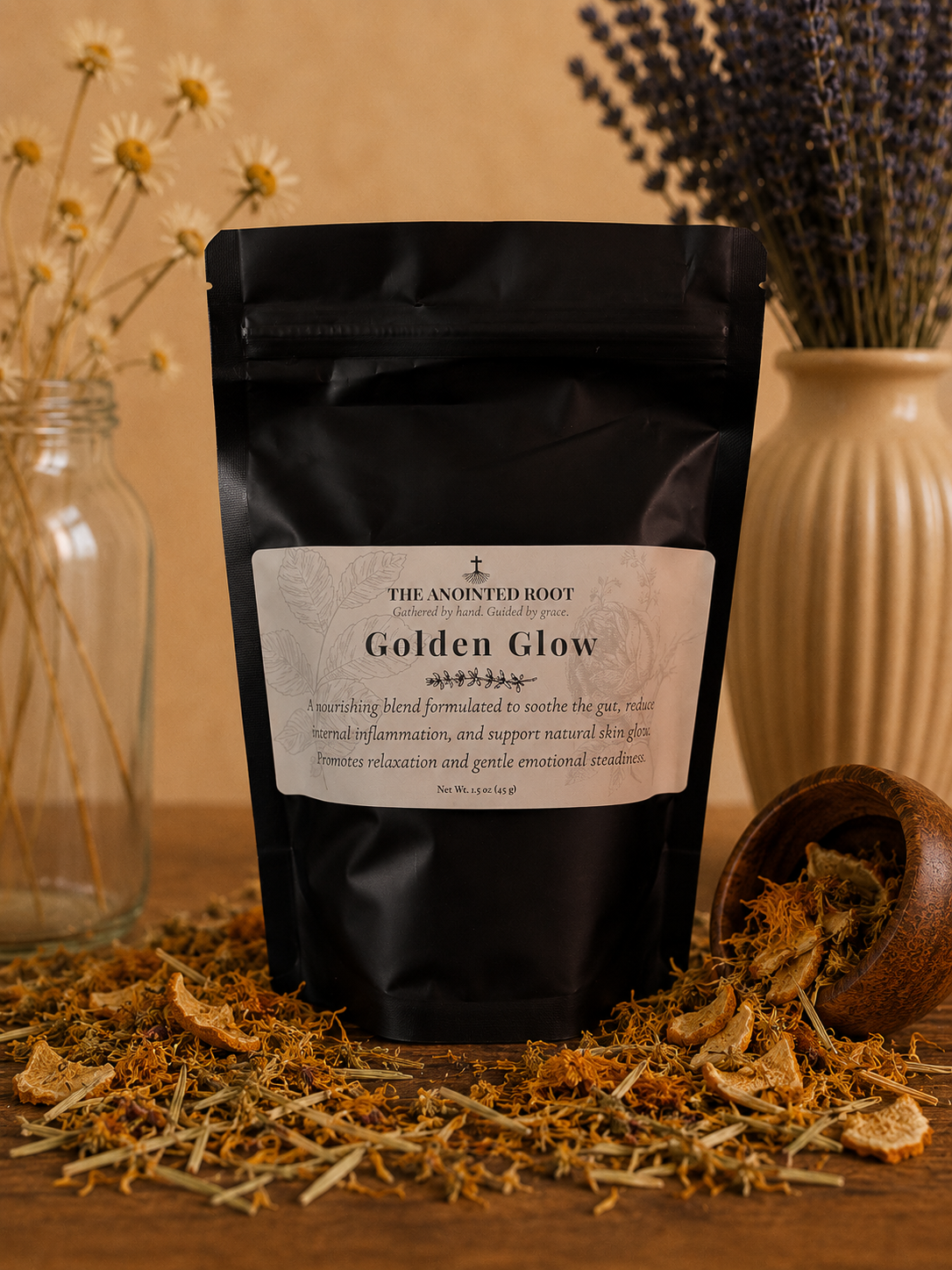 Golden Glow Herbal Tea